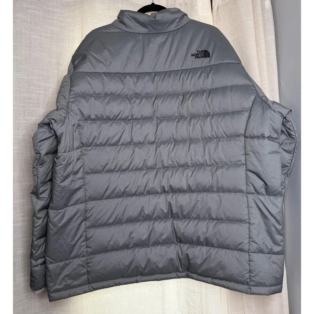 The North Face Aconcagua 2 Puffer Jacket 550 Down Grey NF0A3SQ3 Men's Size 3XL